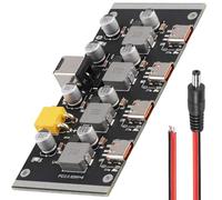 Youmile Module de charge rapide Type-C à 4 voies PD65W Chargeur rapide à protocole complet PD2.0/3.0 QC2.0/3.0 FCP AFC XT30PW/DC Entrée 12V~30V avec câble DC mâle charge rapide