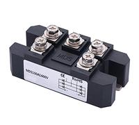 Youmile redresseur de pont MDS 100A 1600V redresseur de pont de Diode Module de Diode à onde complète Module de rectification à 3 phases 5 bornes