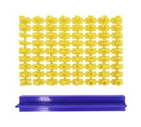 YOUNAFEN 1 lot d'emporte-pièces en résine pour biscuits, chiffres et lettres, lisse, 1 pièce