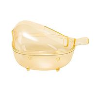 YOUNAFEN Bassine de bain transparente pour hamster - Accessoires pour hamster - Salle de douche