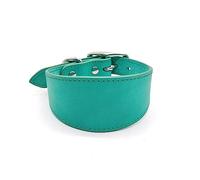 YOUNAFEN Collier réglable pour chiens - Large collier en cuir - Pour chiens de grande taille - Fournitures pour lévriers italiens