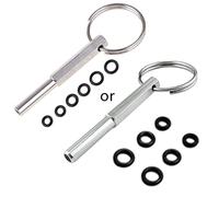 YOUNAFEN Outils de réparation de machine à café Jura - Outil de sécurité - Clé ouverte - Tête ovale - Embout spécial pour enlever les clés - Moule en résine époxy - Outils de fabrication de bijoux -