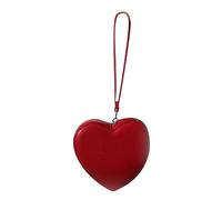YOUNAFEN Porte-monnaie mignon en forme de cœur avec dragonne pour un rangement facile et un changement rapide, Comme sur les photos, 12*11*3cm