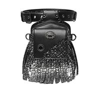 YOUNAFEN Sac banane steampunk en cuir gothique
