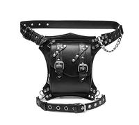 YOUNAFEN Sac banane steampunk en cuir gothique