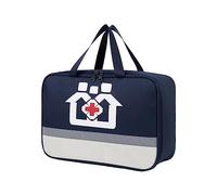 YOUNAFEN Sac de rangement de voyage pour pilulier de grande capacité pour médicaments, vitamines et fournitures médicales