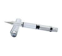 YOUNAFEN Stylo plume en forme de pinceau de calligraphie transparent rechargeable pour la pratique de la calligraphie stylos pour le lettrage