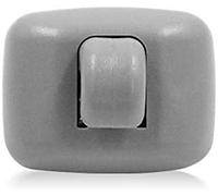YouNaiEr Clip de fixation pour pare-soleil intérieur de voiture - Pour Audi A1 A3 A4 A5 A6 A7 Q5 Q3 Q7 8U0857562A - Couleur : gris
