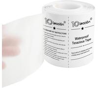 YounBeauty Lot de 50 rubans adhésifs de réparation transparents en TPU - Patch imperméable et robuste pour tentes, gonflables, flotteurs de piscine et équipement d'extérieur (7,5 cm x 375 cm
