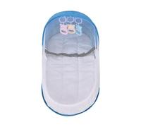 Young Child Travel Crib - Foldable Washable Reusable Design , Portable Sleeping Bed With Canopy , Lightweight Travel Cot , Easy Setup Kids Nap Crib | Children Sleeping Cribs For Picnic Family Outings