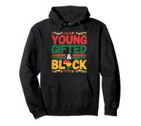 Young Gifted & Black Carte Afrique Fierté Panafricaine Sweat à Capuche
