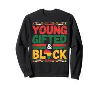Young Gifted & Black Carte Afrique Fierté Panafricaine Sweatshirt