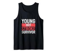 Young Hot Stroke Survivor Combattant résilient |-- Débardeur