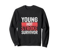 Young Hot Stroke Survivor Combattant résilient |-- Sweatshirt