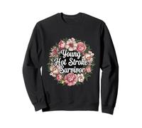Young Hot Stroke Survivor Combattant résilient |- Sweatshirt