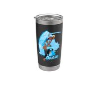 Young Justice Splatter Art Aqualad Logo Gobelet isotherme en acier inoxydable double paroi