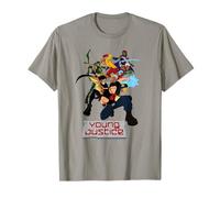 Young Justice Superboy, Robin, Aqualad, Artemis, Kid Flash T-Shirt