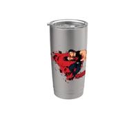 Young Justice Superboy Super Splatter Logo Gobelet isotherme en acier inoxydable double paroi