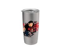 Young Justice Superboy With Logo Gobelet isotherme en acier inoxydable double paroi