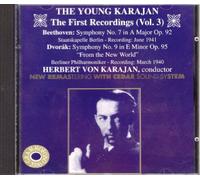 Young Karajan Vol. 3 : Premiers Enregistrements De Beethoven & Dvorak