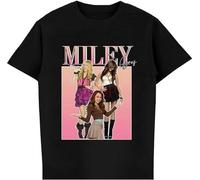 Young Miley Cirus Vintage 90s Style Tee Hannah Montana Fan Tee 2000s TV Show Tee Crew Neck Unisex Short Sleeve T-Shirt M