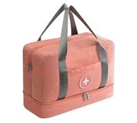 Young & Ming Sac de Sport Unisexe avec Compartiment à Chaussures, Sac à Main 20L, Imperméable Sacs de Voyage de Grande capacité Portable Sac Gym Fitness