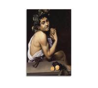 Young Sick Bacchus By Carávaggio - Art mural - Impression sur toile - Décoration murale - Photo moderne - 30,5 x 45,7 cm