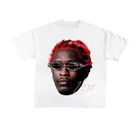 Young Thug T Shirt Rap Tee Concert Merch Kanye Thugger Slime Season Green RareWhiteXL