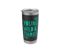 Young Wild and Three Gobelet isotherme en acier inoxydable double paroi
