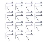 Young Wolf 30X 304 Stainless Steel Solid Single Pin 6mm 8mm V-Clips Butterfly V Clip for Swimming Pool Spa Brush Leaf Skimmer/Net, Vacuum Head, Mini Jet Vacuum, Telescopic Pole