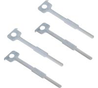 Young Wolf 4pcs stéréo Outil de démontage Remplacement Radio Radio Voiture Outil de démontage Accessoires clés (Compatible avec Kenwood Head)