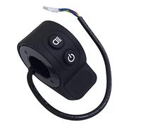 Young Wolf Accélérateur universel pour scooter HX-X6 / X7 / X8 5 V ABS Silicone Accélérateur Pédale Contrôle Vitesse Scooter Interrupteur Intégré Scooter électrique