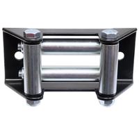 Young Wolf Guide-câble à rouleaux pour treuil pour VTT, VUT, VUS, montage de remplacement de guide-câble pour voiture (124 mm (567 kg))