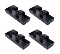 Young Wolf Lot de 4 plateaux de batterie pour voiture télécommandée - Accessoire de voiture pour 1/8 1/10 AXIAL SCX10 D90 RC Crawler Car avec attaches antidérapantes