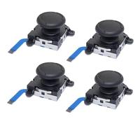 Young Wolf Remplacement du contrôleur de joystick Joycon 4PCS pour le joystick analogique gauche droite 3D pour le commutateur Joy-Con et le commutateur Lite