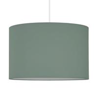 youngDECO® Suspension Luminaire 2xE27, abat-jour en tissu (coton) Ø38cm,diffuseur de lumière supplémentaire, lampe suspendue pour chambre d'enfant, salon, chambre, hall et bureau