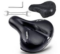 YOUNGDO Selle Velo Confortable, Selle Vélo Gel Ergonomique avec Boule d'Amortisseur à Double Ressort, Siège de Vélo pour Bicyclette VTT Vélos de Montagne Pliants