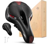 YOUNGDO Selle Velo, Selle de Vélo Gel Ergonomique avec Boule d'Amortisseur à Double Ressort pour Bicyclette VTT Vélos de Montagne