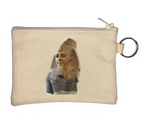Younger Memnon Porte-monnaie Pharaon égyptien Ramsès II Beige