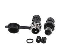 YoungerY (1 Set GX16 encodeur de capteur de Prise et de Socket Aviation étanche - 2PIN