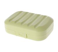 YoungerY (1pc Boîte à Savon de Voyage Portable avec boîte à Savon étanche avec Capuchon Seal - Grande - Vert
