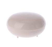 YoungerY Boîte à Savon Fait Main Rond Perle - Abricot