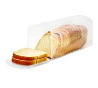 Youngever Boîte à pain en plastique, boîte de rangement pour sandwich, distributeur de pain