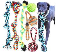 Youngever Lot de 6 Jouets pour Grand Chien, Chien Jouet Indestructible, Jouet Chien en corde pour Chien de Taille Grande