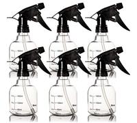Youngever Lot de 6 Vaporisateur Vide Plastique 250ML, Bouteille Pulverisateur 250ML,Flacons Pulvérisateurs, Ronde