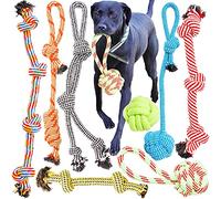 Youngever Lot de 8 Jouets pour Grand Chien, Chien Jouet Indestructible, Jouet Chien en Corde pour Chien de Taille Grande