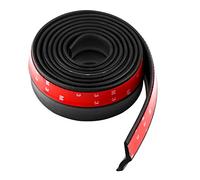Youngine Universal Car Avant Pare-Chocs Spoiler Caoutchouc Autocollant Lip Splitter Body Jupe Protecteur, 2.5 M / 8,2ft