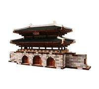 영공방 Youngmodeler Hobby Maquette en bois - Porte Gwanghwamun du palais Gyeongbokgung - Maquette à monter soi-même