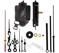 Youngtown #12888D2C Kit de mouvement à quartz pour horloge à quartz Épaisseur maximale du cadran 1,27 cm Longueur totale de la tige 2,4 cm