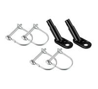 Youngwier Attache pour Remorque de Vélo - Attache Vélo pour Remorques | à Démontage Rapide avec Système Amortisseur de Chocs Robuste pour Camping Randonnée et Road-Trip